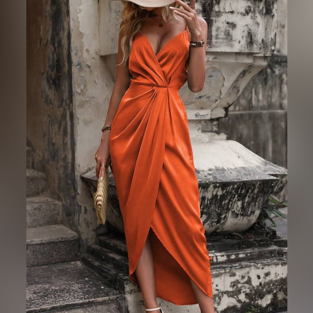 Orange Dress
